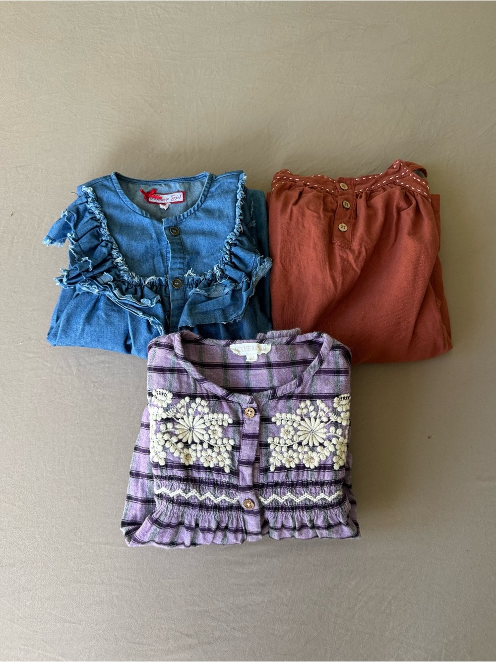 Girls Boho Modest Fall Dress Bundle